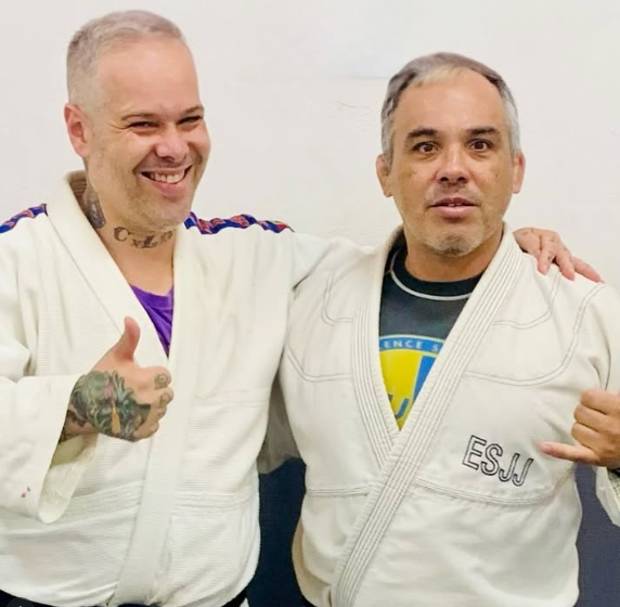 Senseis do Judô Chieri no tatame